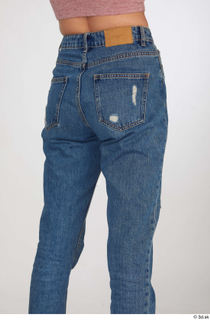 Kate Jones blue jeans buttock casual dressed thigh 0004.jpg